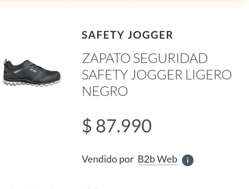 Zapatos de Trabajo y seguridad Safety Jogger - 5