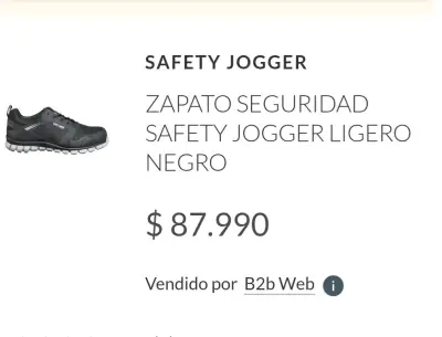 Zapatos de Trabajo y seguridad Safety Jogger - miniatura 5