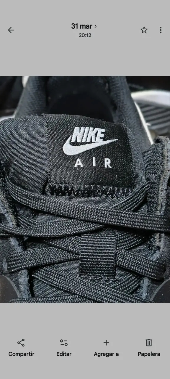 Zapatillas negras Air Max NRO 38 - 2