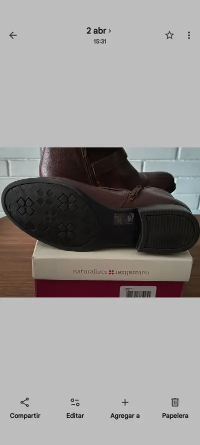 Botines marrones Naturalizer NRO 37 - miniatura 3