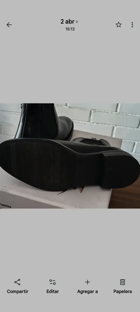 Botines negros Hush Puppies NRO 36 - 2