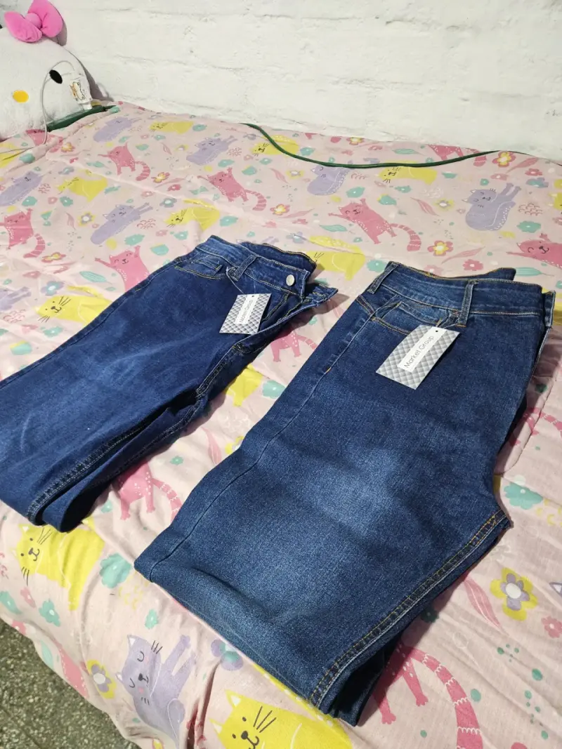 Jeans rectos nuevos talla 48 - 1