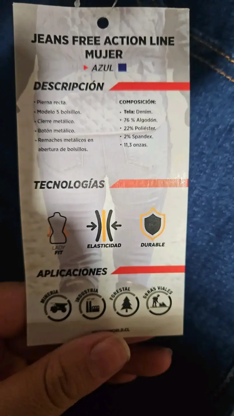 Jeans rectos nuevos talla 48 - 3