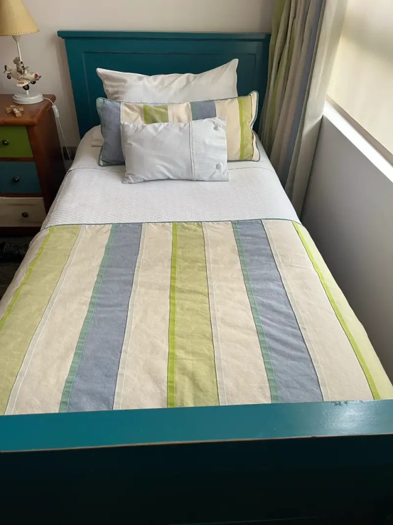 Cama 1 plaza con colchon - 2