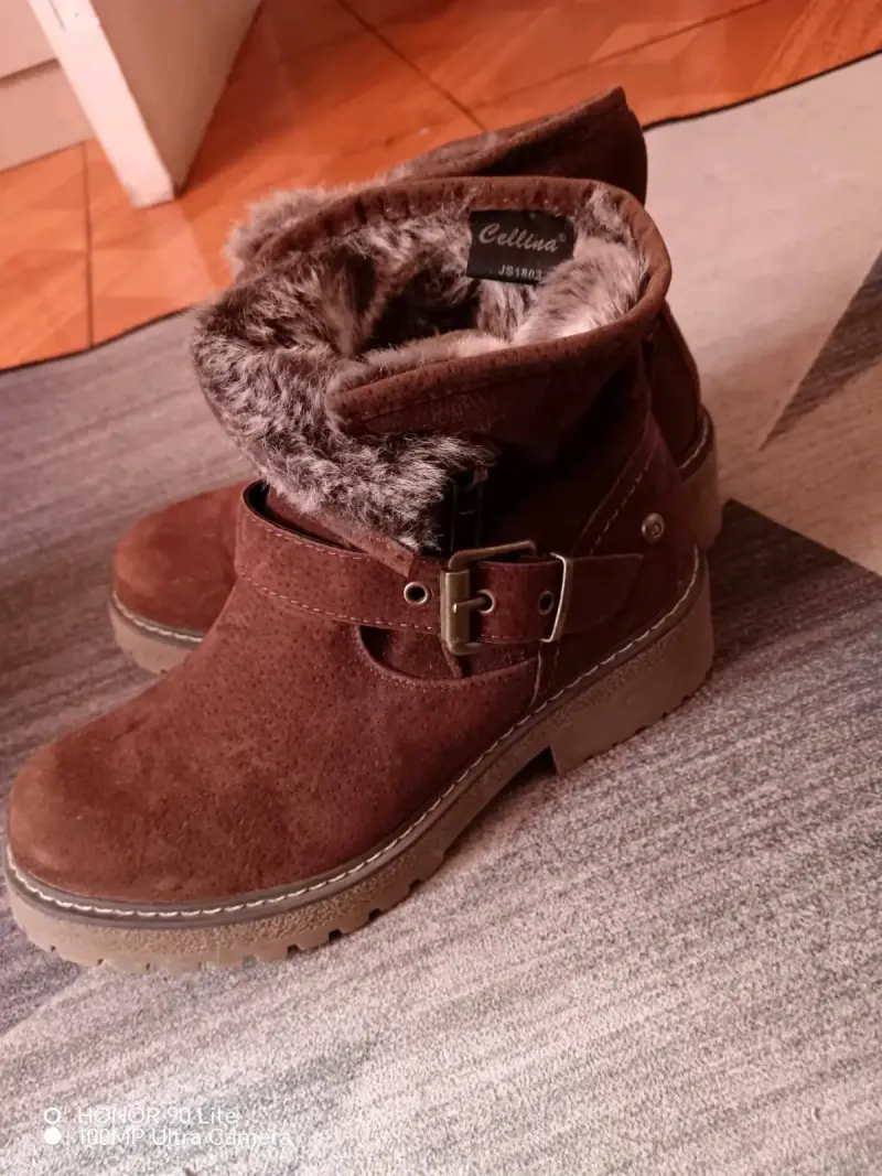 Botas de cuero marrón - 2