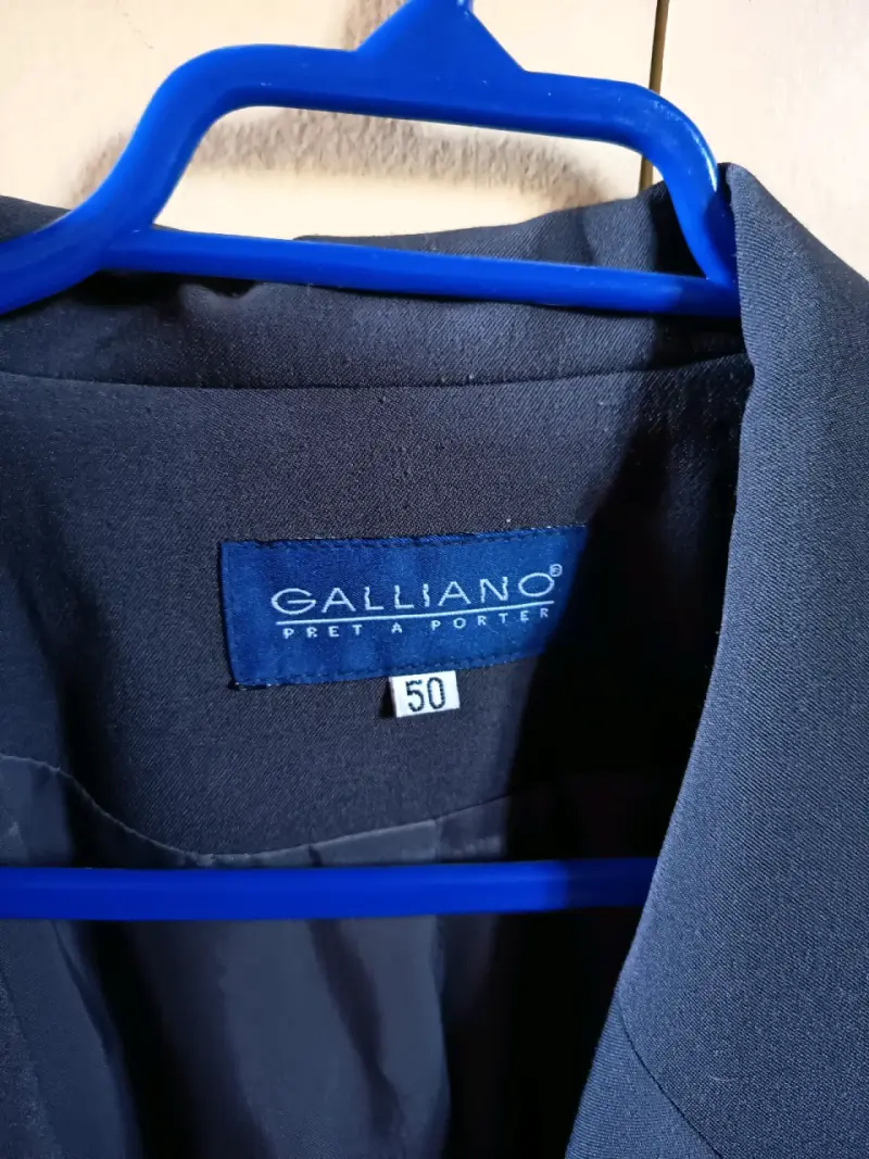 Blazer azul oscuro Galliano - 2