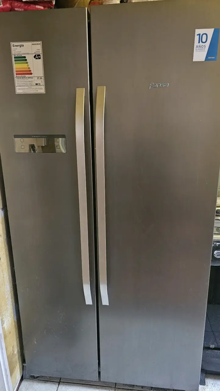 Refrigerador Fensa inox doble puerta - 1