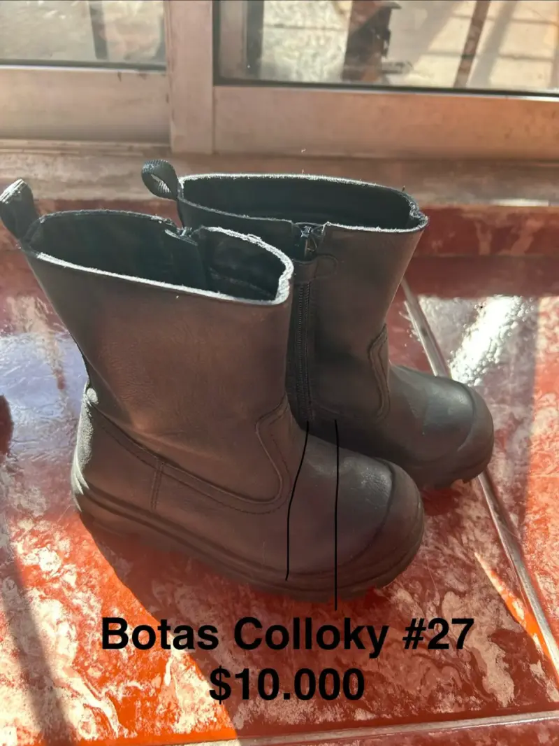 Botas negras Colloky niña