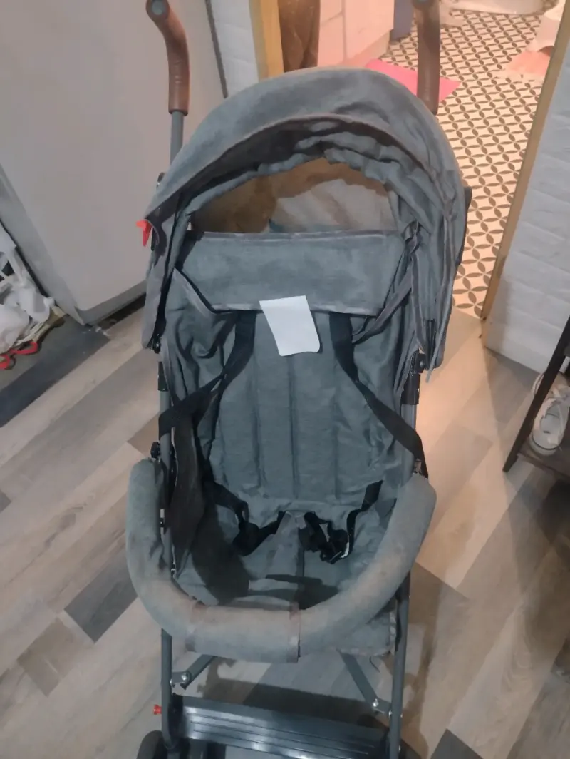 Coche de bebé Bebesit gris - 2