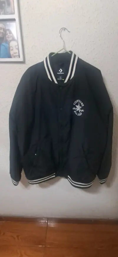 Chaqueta negra Converse - miniatura 2