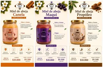 Miel de abeja canela 1 kilo - miniatura 1