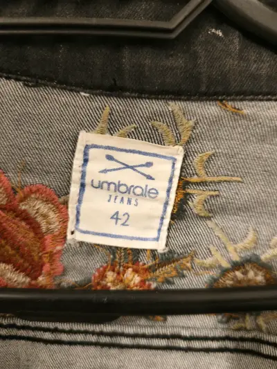 Chaqueta de mezclilla negra - miniatura 2