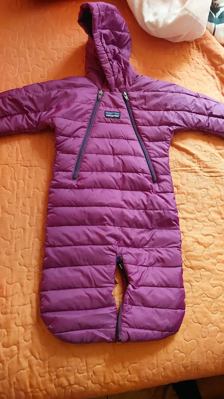 Enterito termico patagonia morado bebé