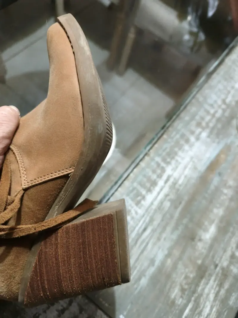 Botines marrones con flecos - 3