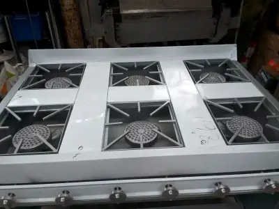 Cocina industrial de seis quemadores - miniatura 3