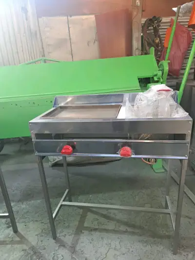 Parrilla y freidora doble - miniatura 1