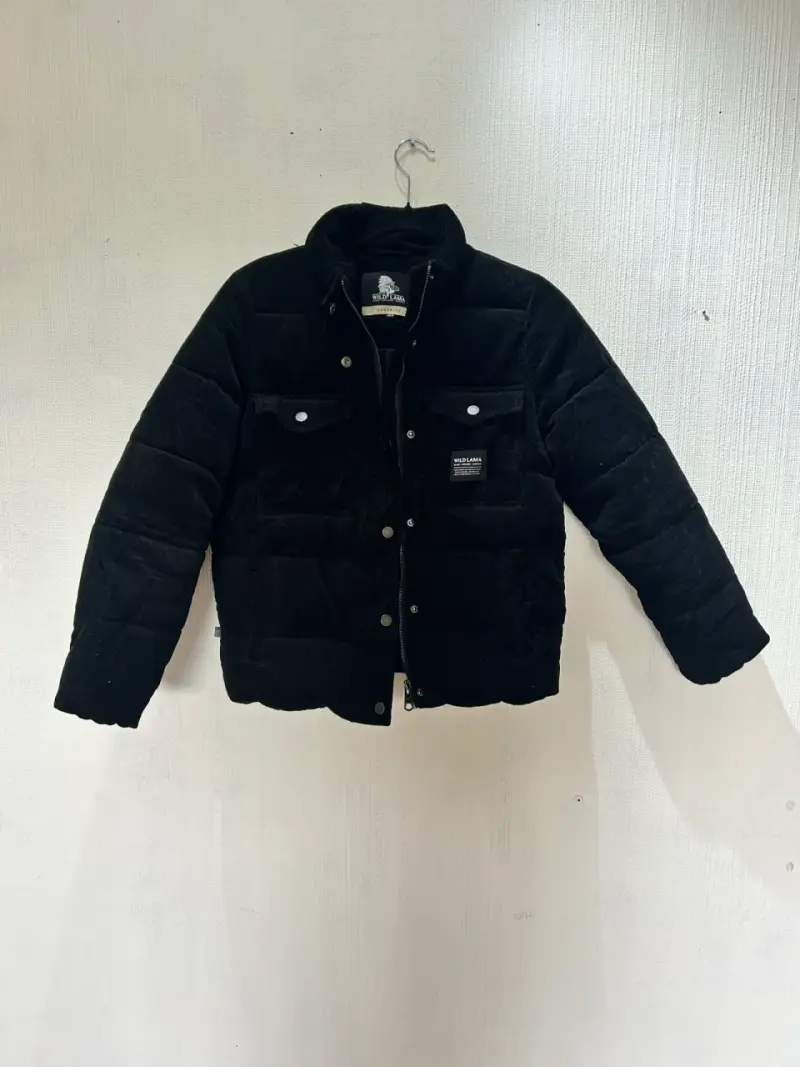 Chaqueta negra acolchada Waild Lama - 1