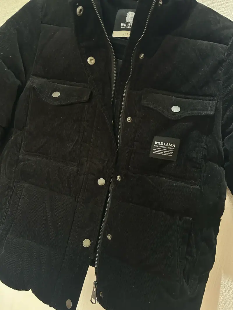 Chaqueta negra acolchada Waild Lama - 4