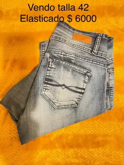 Jeans talla 42 elastico - miniatura 1