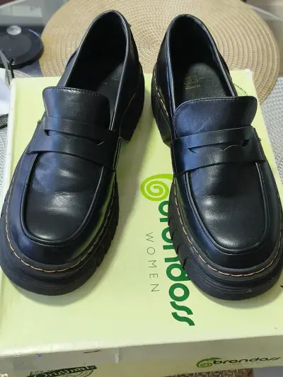 Zapatos negros Brandoss mujer - miniatura 1