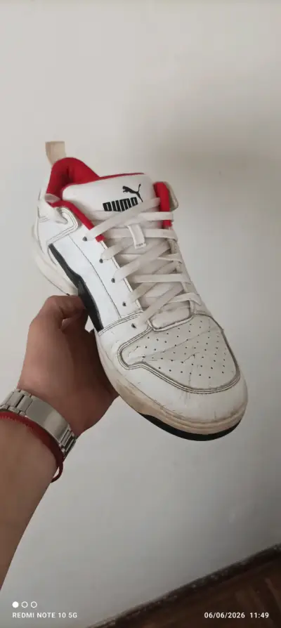 Zapatillas deportivas blancas Puma - miniatura 1