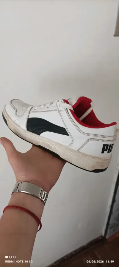 Zapatillas deportivas blancas Puma - miniatura 2