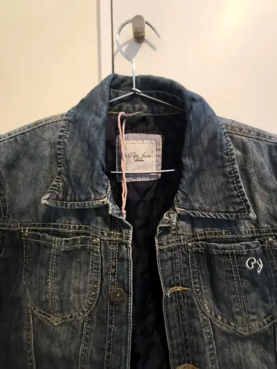 Chaqueta de mezclilla azul - miniatura 2