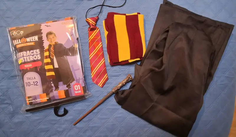 Disfraz infantil de Harry Patter 10-12 años