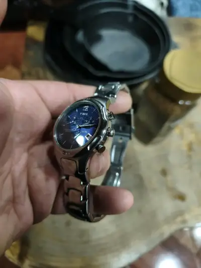 Reloj Timex cronógrafo azul - miniatura 4