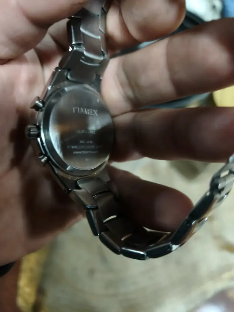 Reloj Timex cronógrafo azul - 5