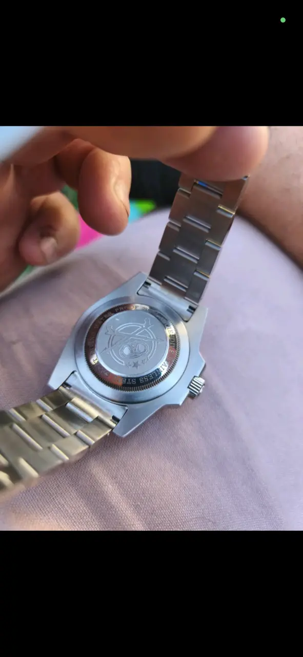 Reloj de buceo azul acero - 3