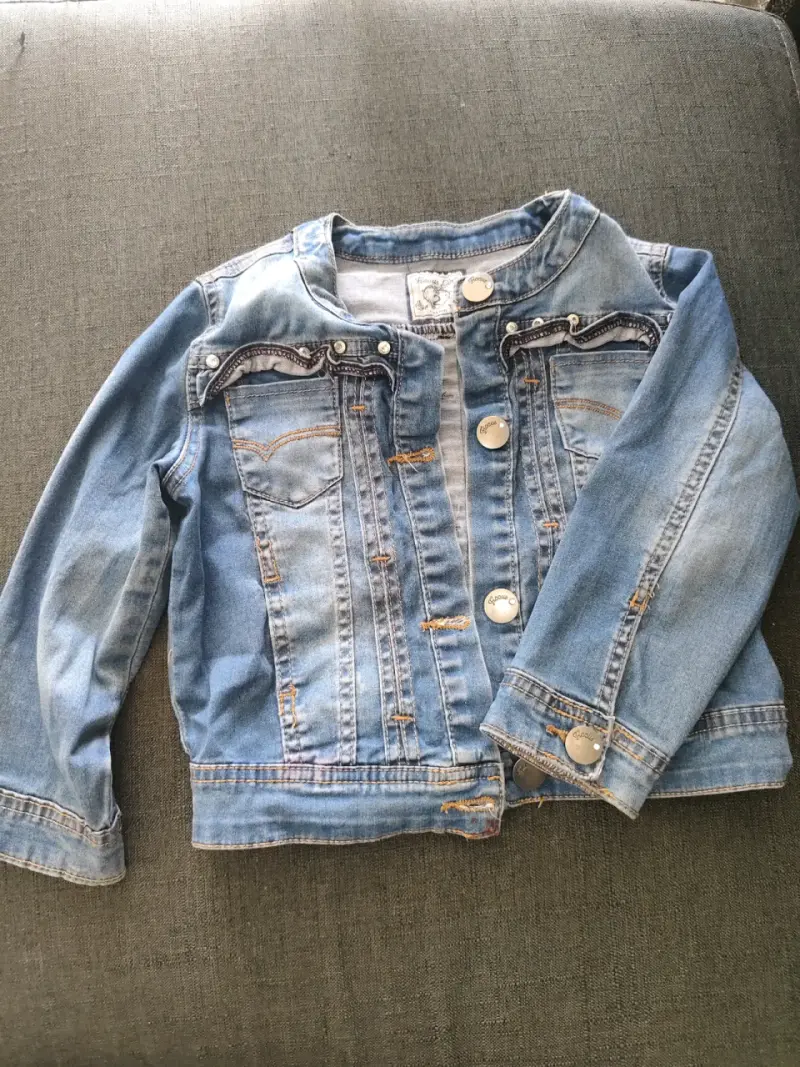 Chaqueta de mezclilla para niña - 1