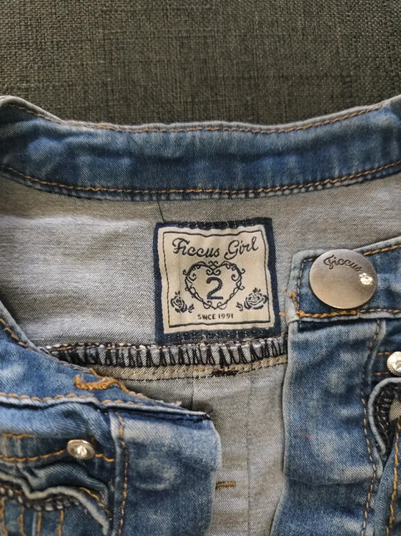 Chaqueta de mezclilla para niña - 2
