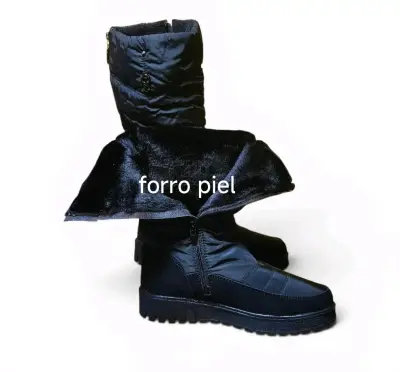 Botas impermeables negras - miniatura 3