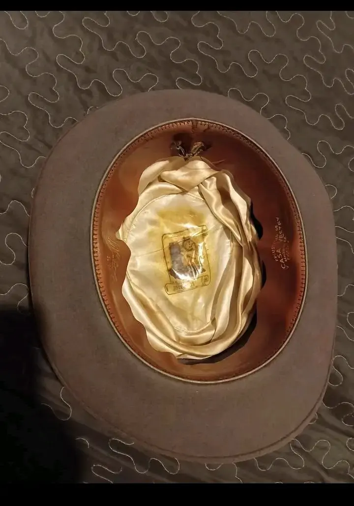 Sombrero gris Antiguo - 3