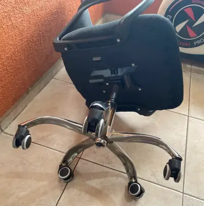 Silla de oficina ergonómica negra - miniatura 3