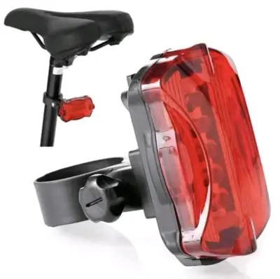Luz trasera y delantera para bicicleta - miniatura 1