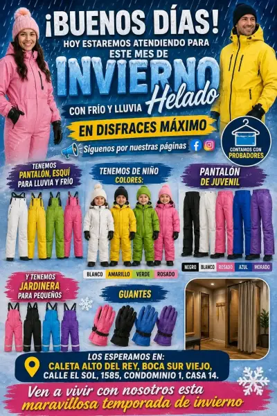 Ropa de esquí para invierno - miniatura 1