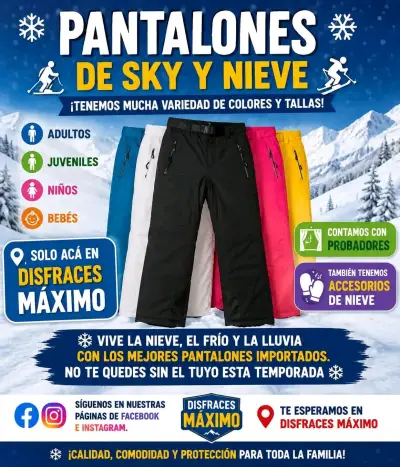 Ropa de esquí para invierno - miniatura 2