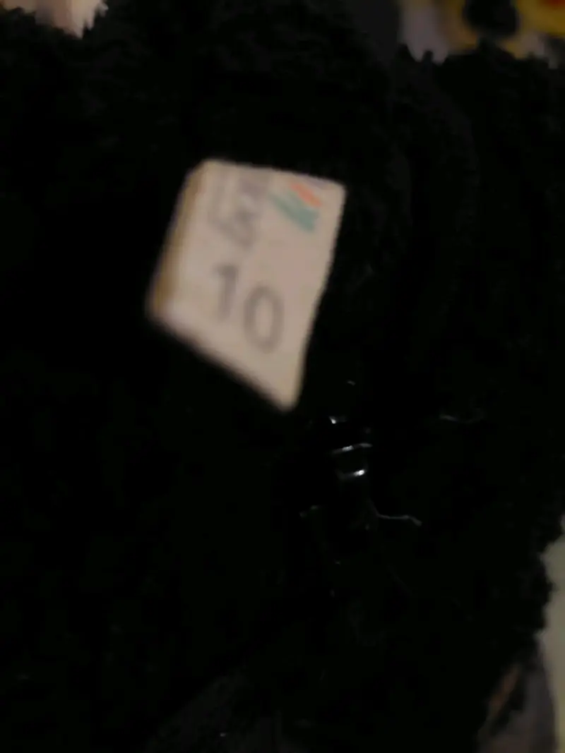 Abrigo negro de niño - 1