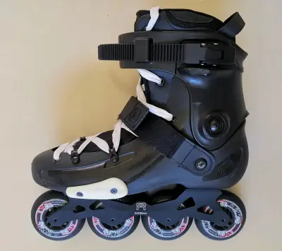 Patines en línea Freeskate FRX W 80 Black - miniatura 3
