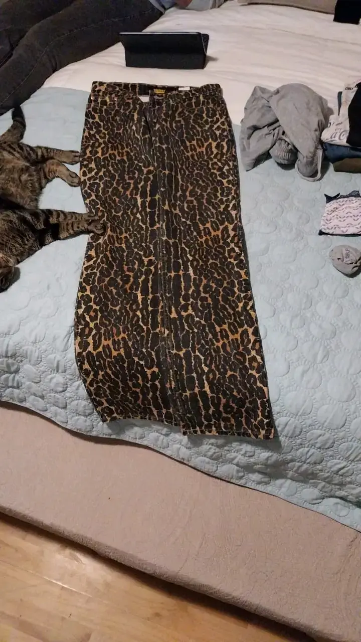 Pantalones estampado leopardado - 2