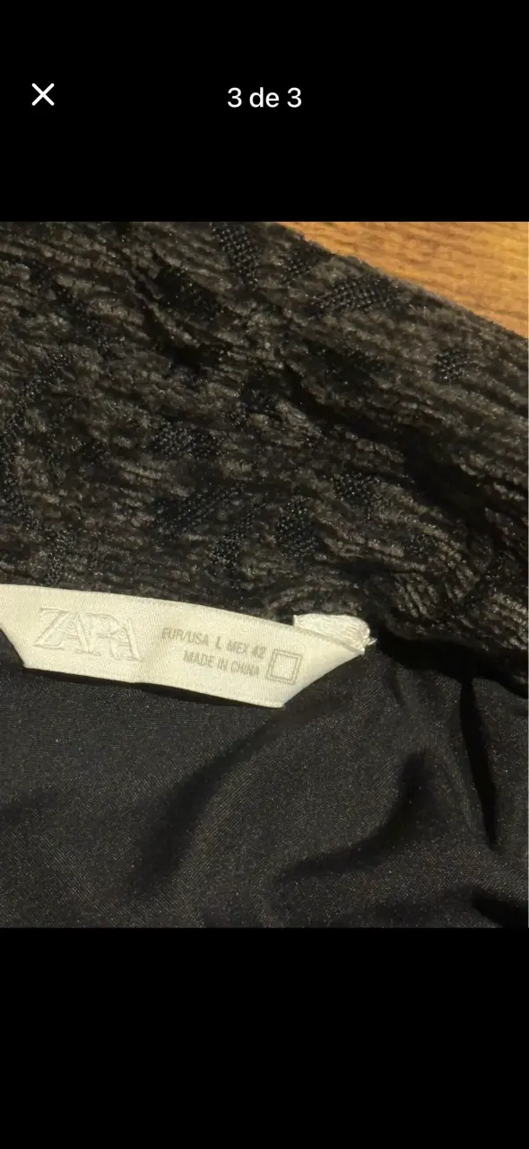 🧥 Chaqueta Zara Hombre Talla L – Prácticamente Nue - 3