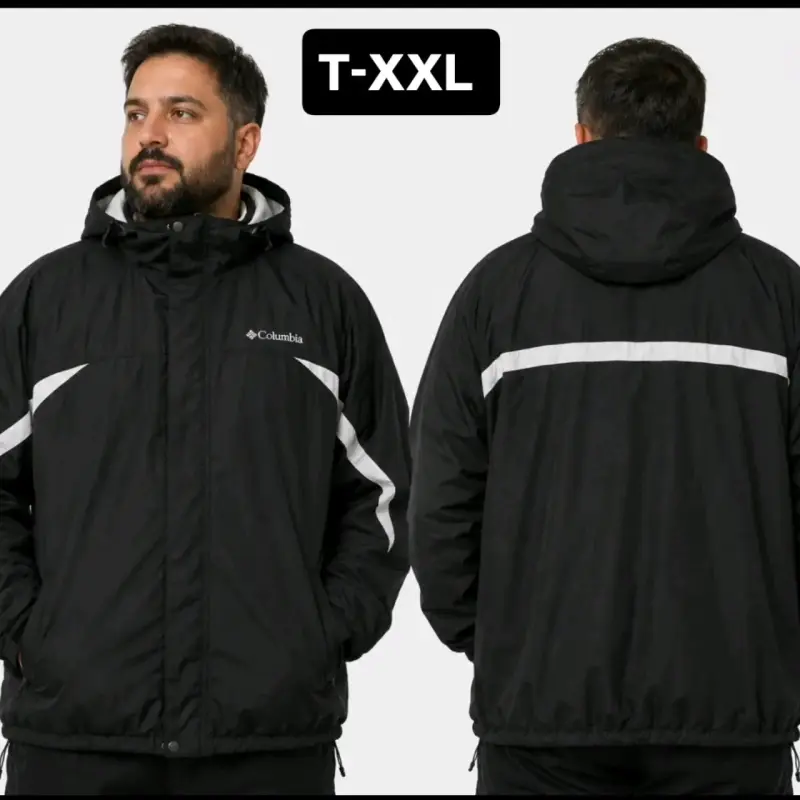 Chaqueta negra Columbia T-XXL - 1