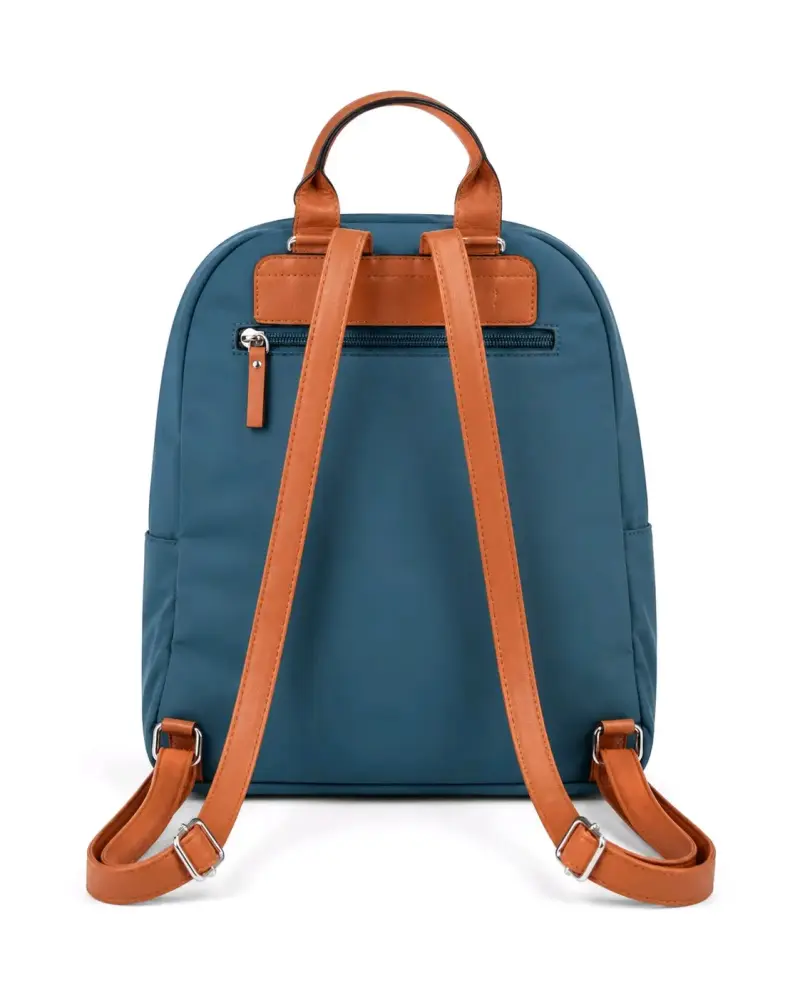 Mochila azul Amphora con bolsillos - 2