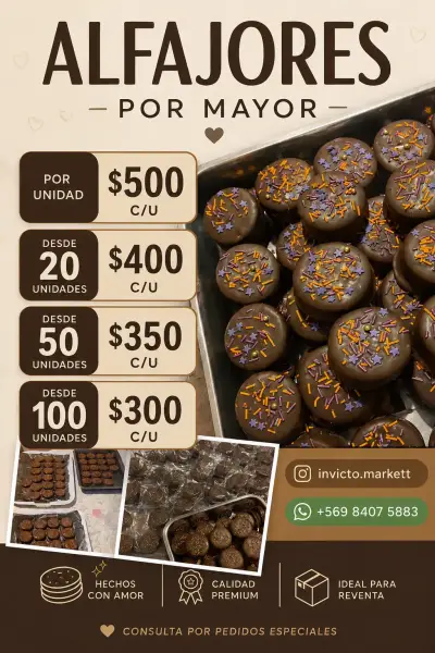 Alfajores por mayor - miniatura 1