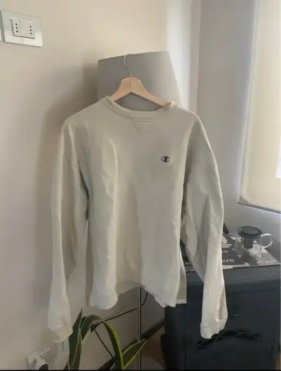 Polerón beige Champion - miniatura 1