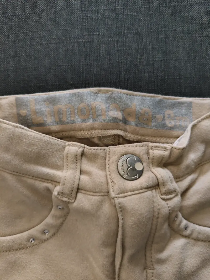 Pantalones beige para niñas - 2