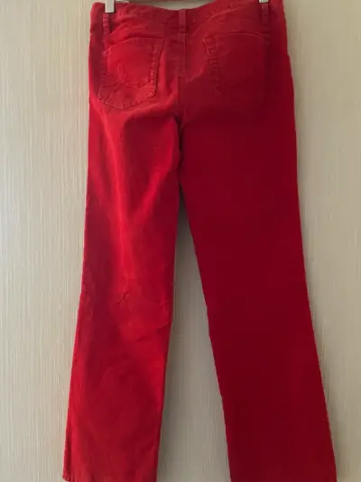 Pantalon de cotele rojo - miniatura 1