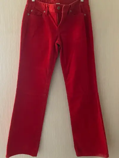 Pantalon de cotele rojo - miniatura 2
